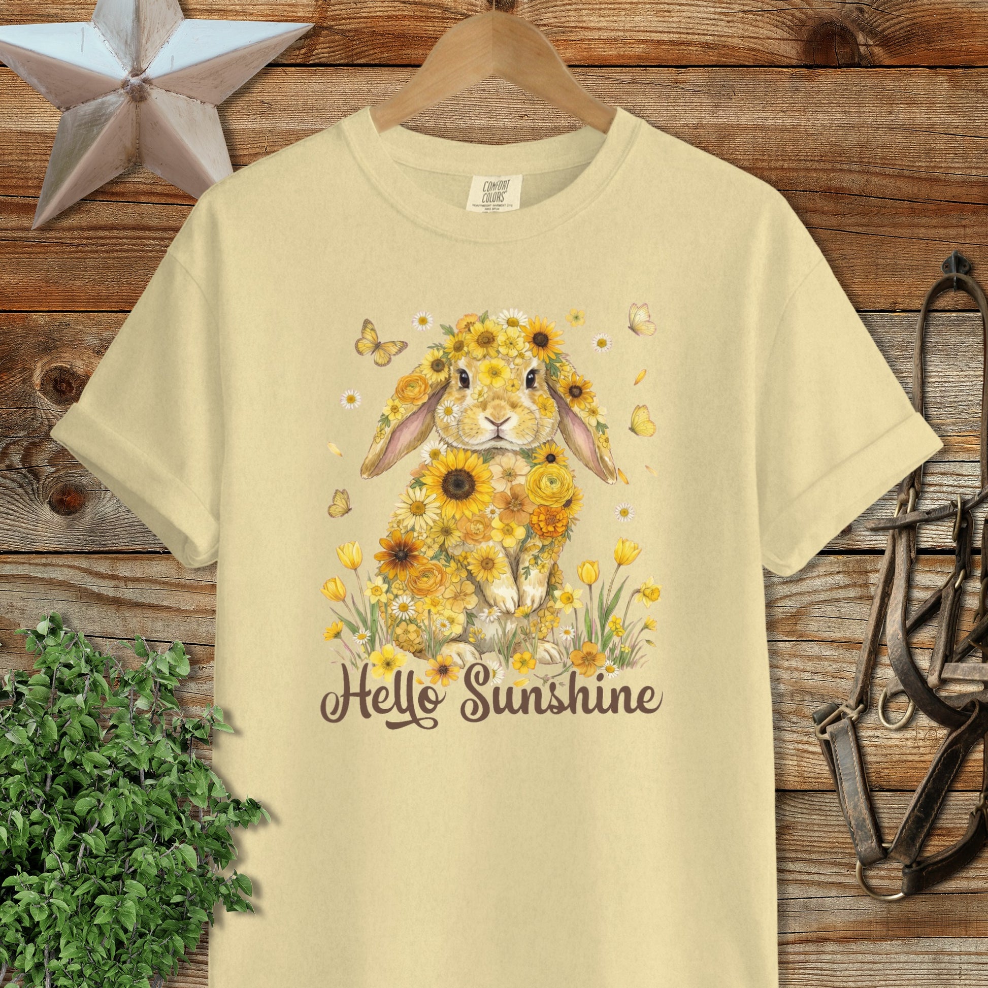 Hello Sunshine Rabbit Signature Tee