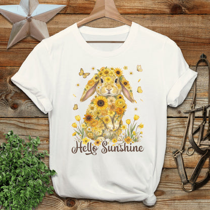 Hello Sunshine Rabbit Softstyle Tee