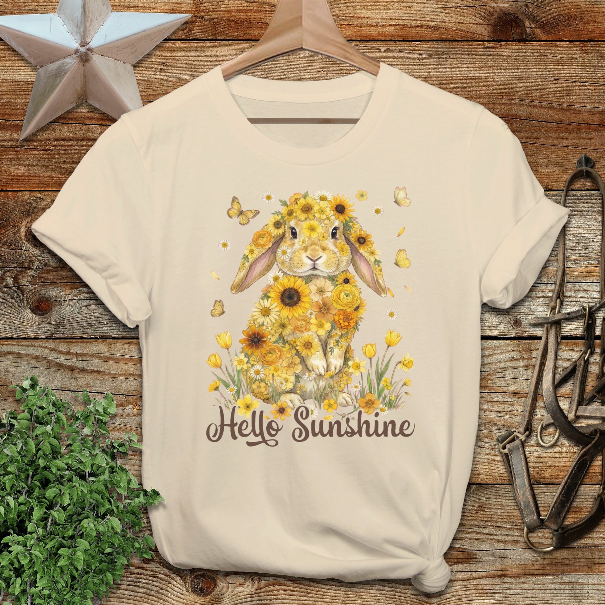 Hello Sunshine Rabbit Softstyle Tee