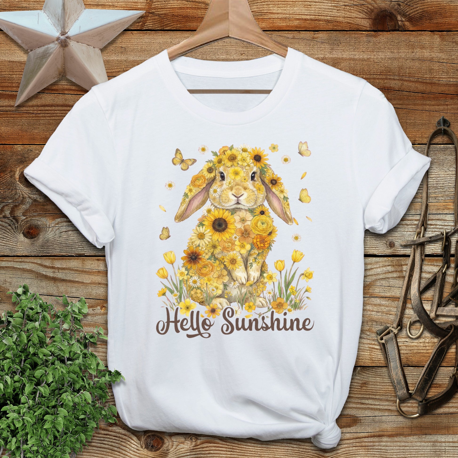 Hello Sunshine Rabbit Softstyle Tee