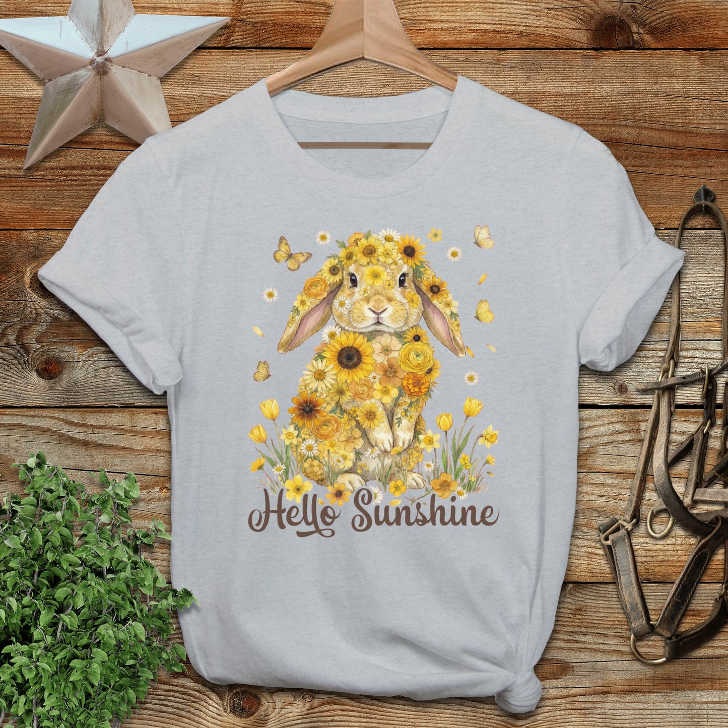 Hello Sunshine Rabbit Softstyle Tee