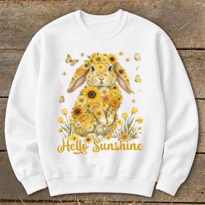 Hello Sunshine Rabbit Sweatshirt