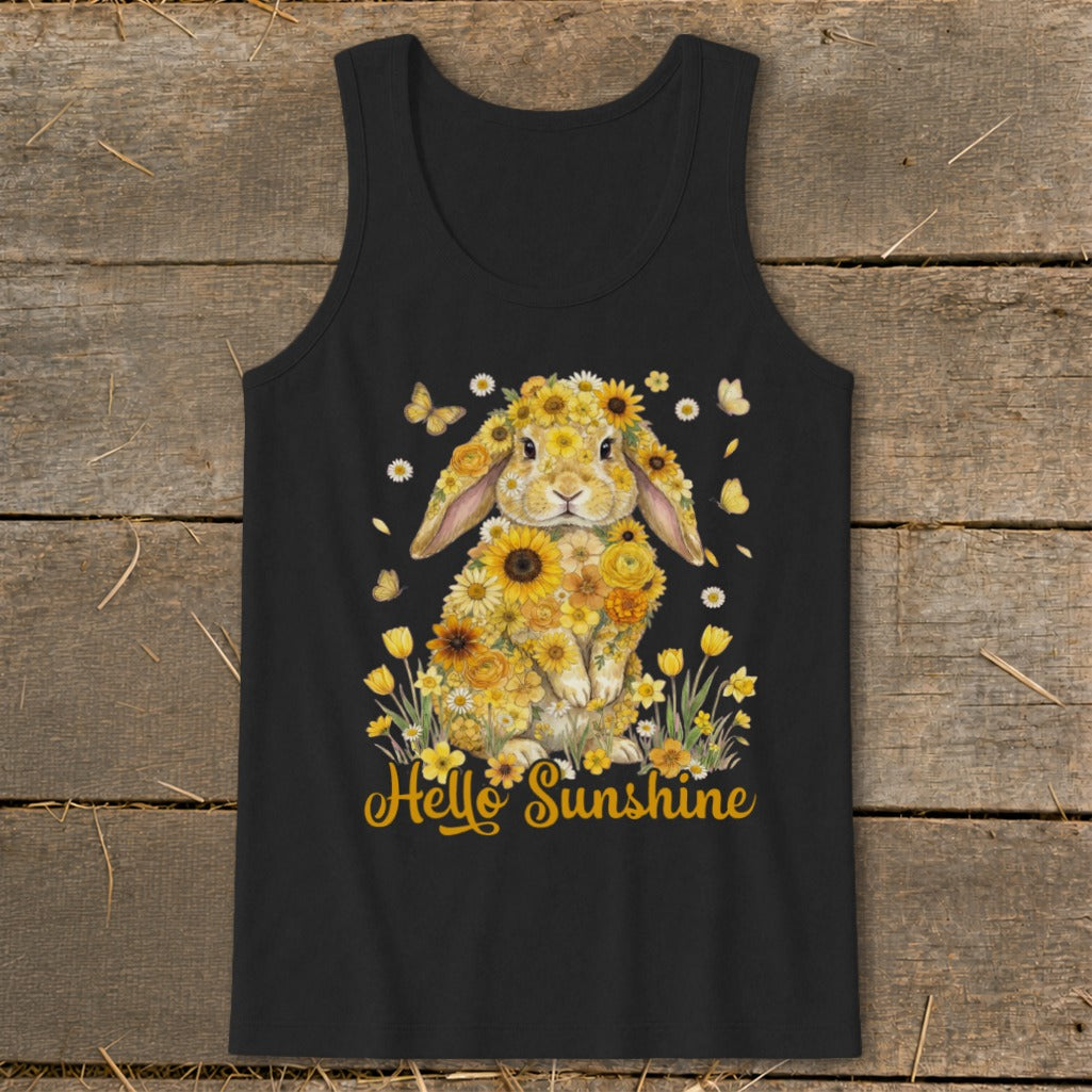 Hello Sunshine Rabbit Tank Top