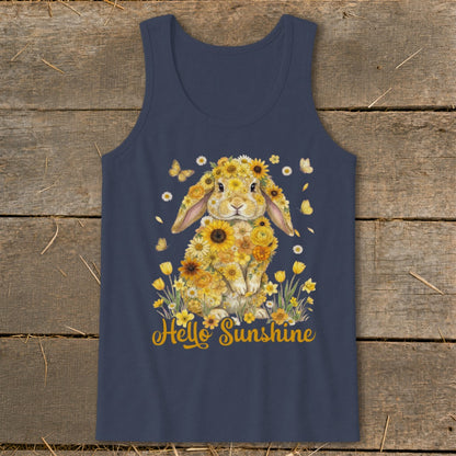 Hello Sunshine Rabbit Tank Top