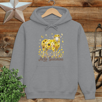 Hello Sunshine Sheep Hoodie
