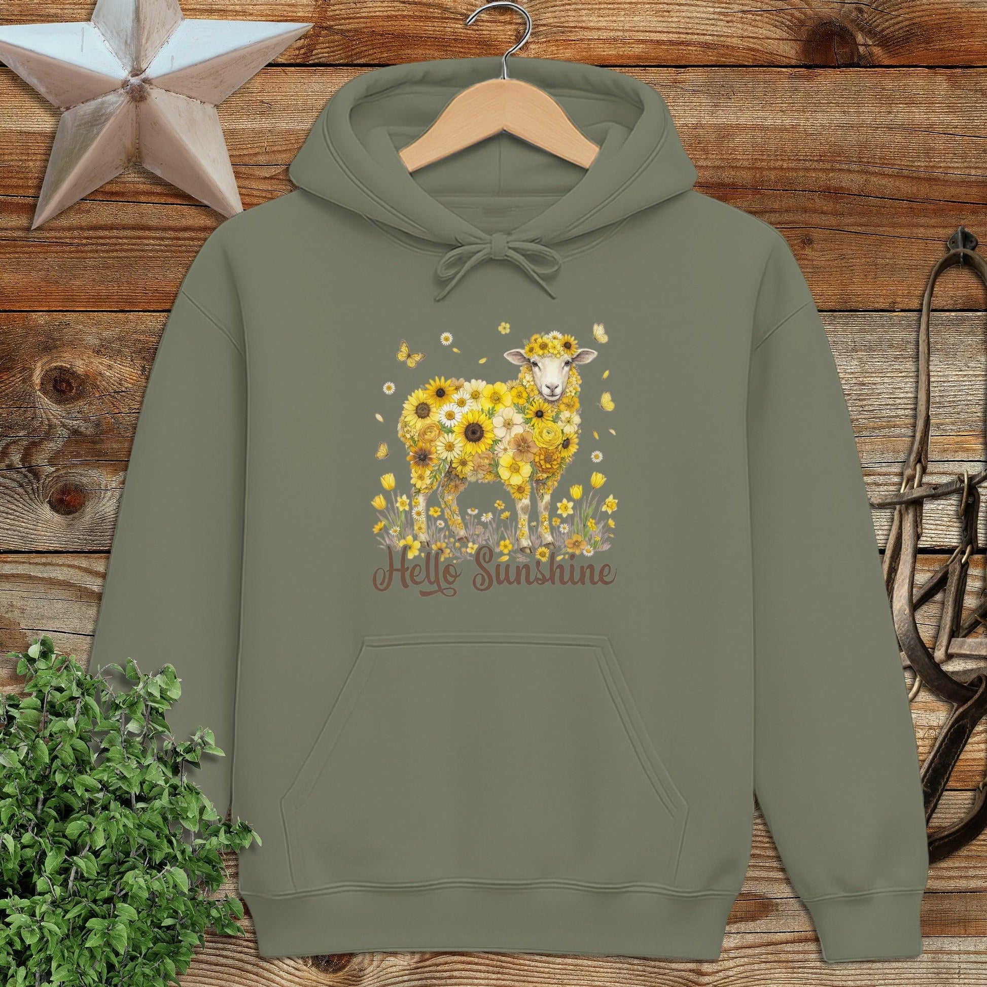 Hello Sunshine Sheep Hoodie