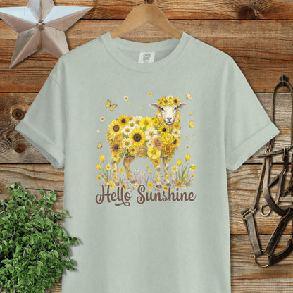 Hello Sunshine Sheep Signature Tee