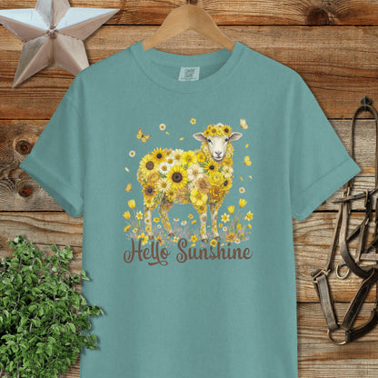 Hello Sunshine Sheep Signature Tee