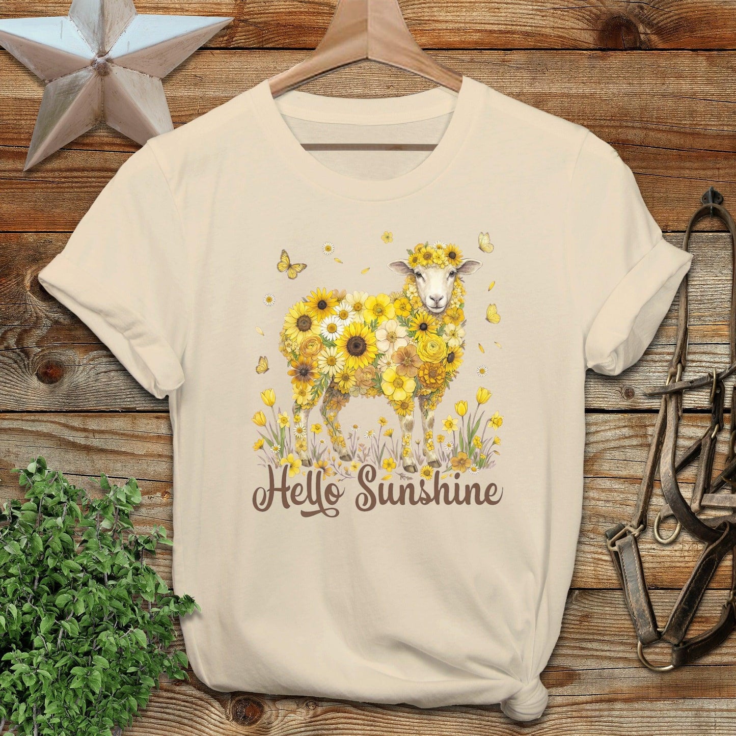Hello Sunshine Sheep T-Shirt
