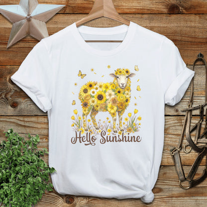 Hello Sunshine Sheep T-Shirt