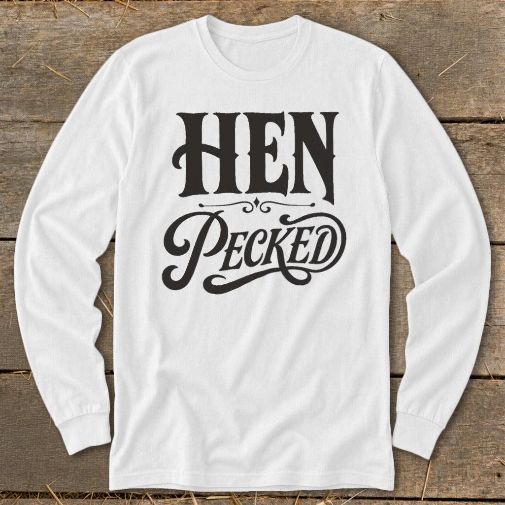 Hen Pecked Long Sleeve Tee