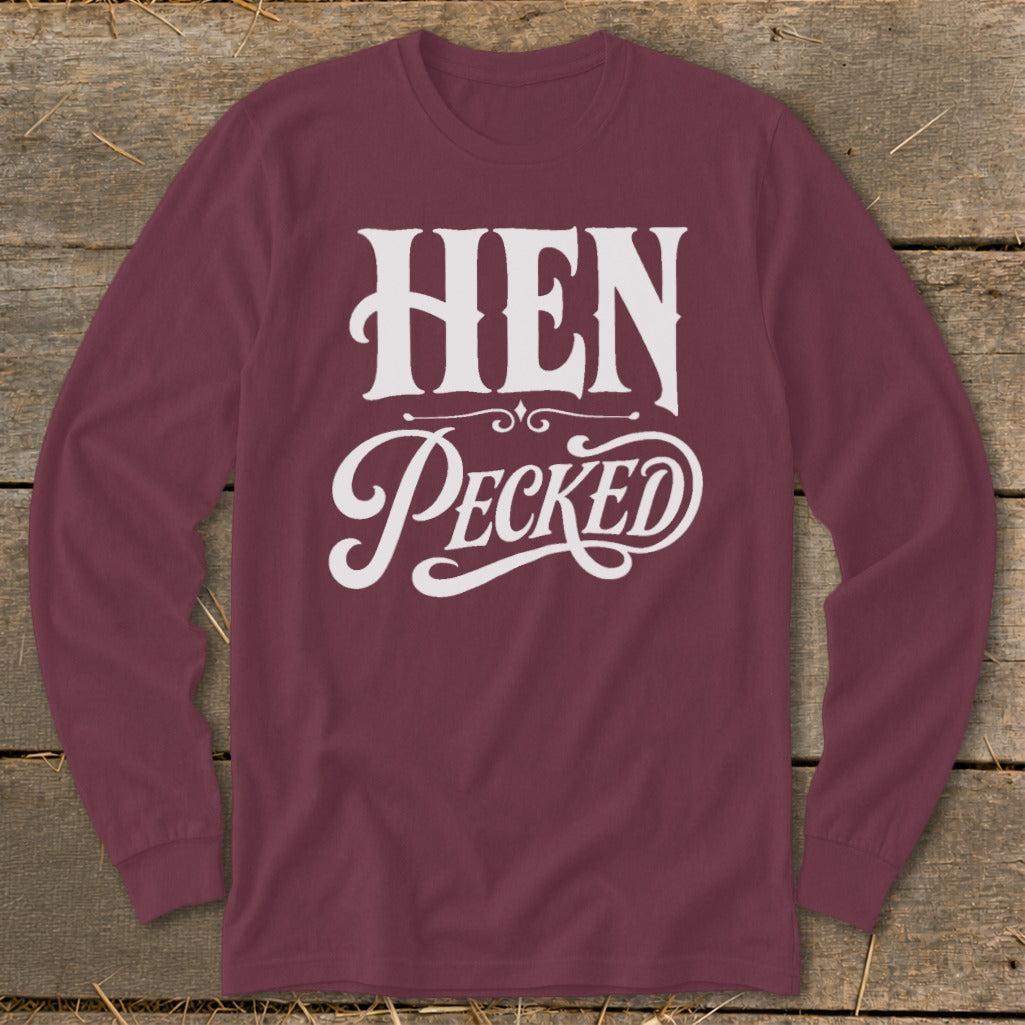 Hen Pecked Long Sleeve Tee