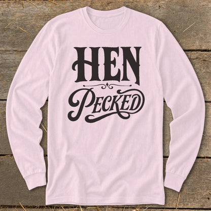 Hen Pecked Long Sleeve Tee