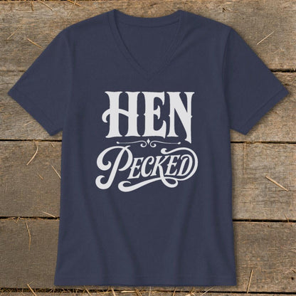 Hen Pecked V-neck