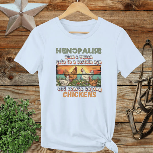 Henopause Ladies Tee