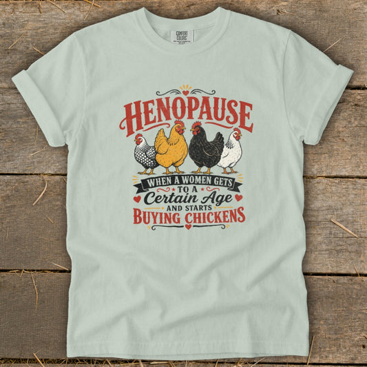 Henopause Signature Tee - Bay
