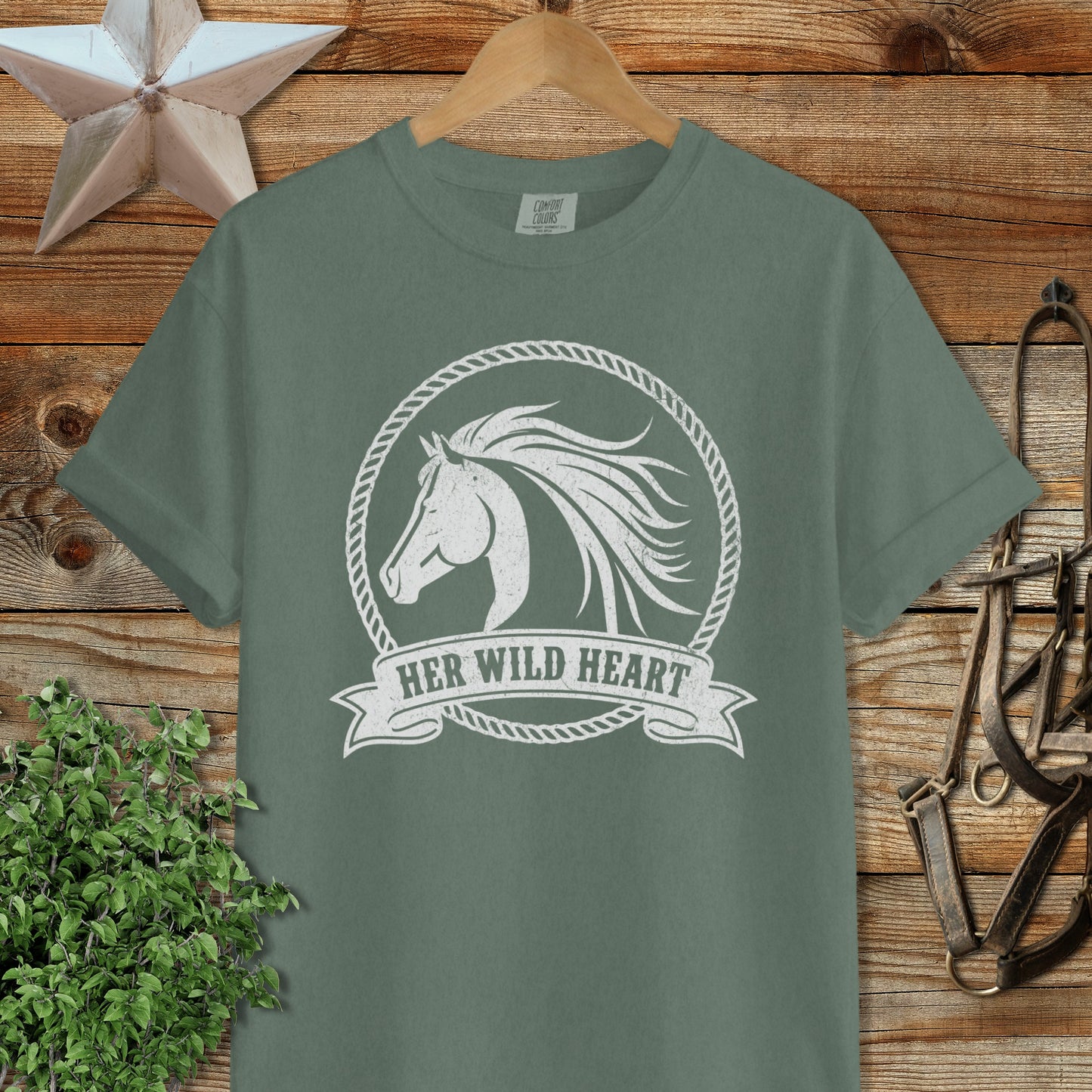 Her Wild Heart Heavyweight Tee