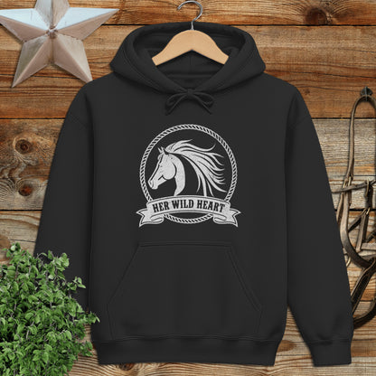 Her Wild Heart Hoodie