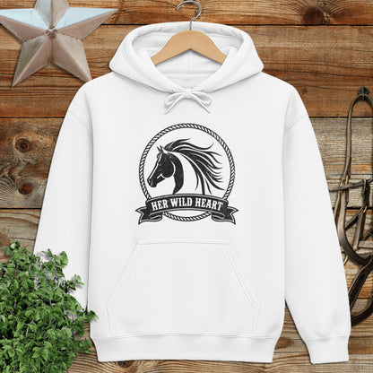 Her Wild Heart Hoodie