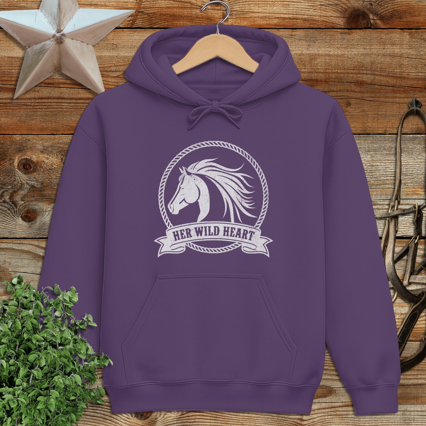 Her Wild Heart Hoodie