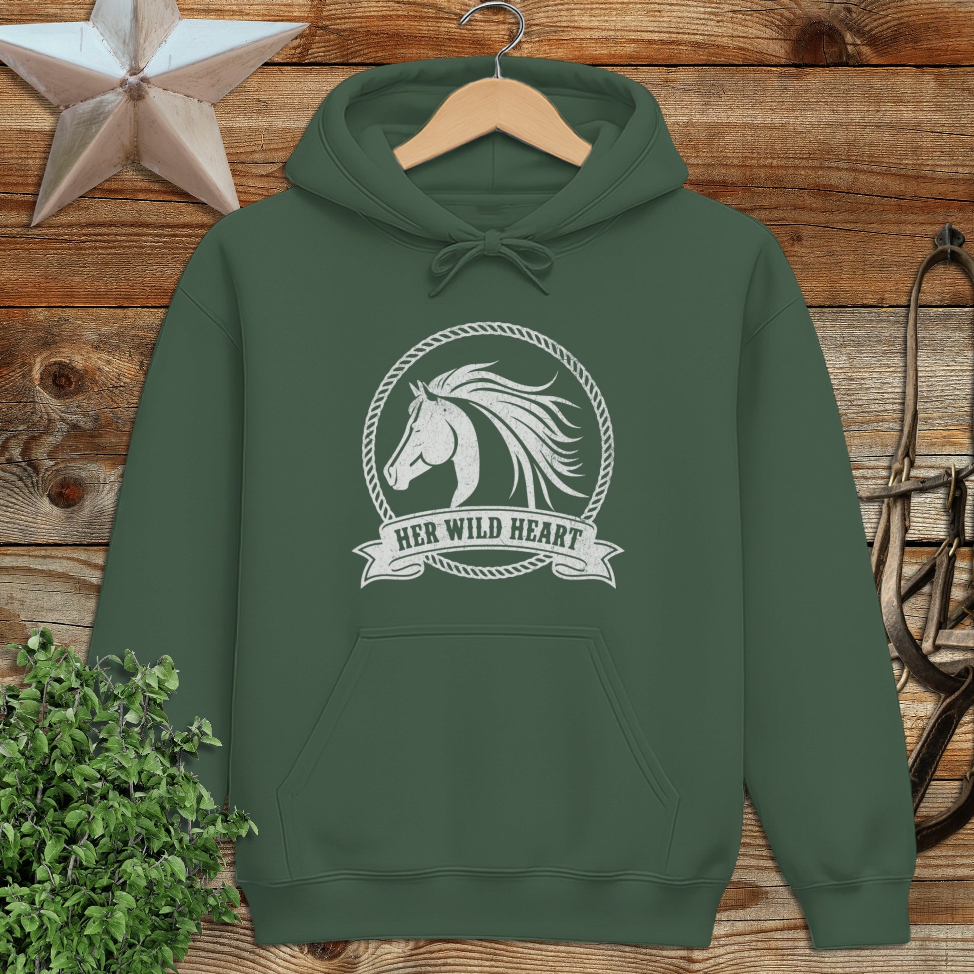 Her Wild Heart Hoodie