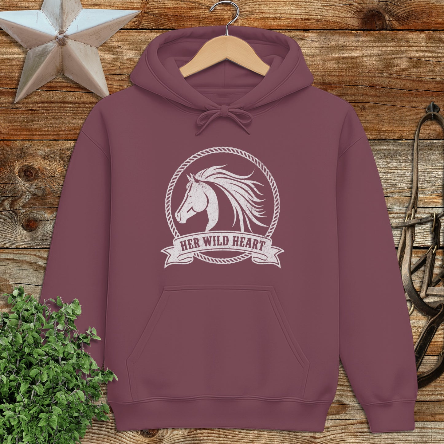 Her Wild Heart Hoodie