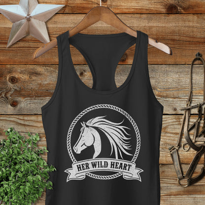 Her Wild Heart Racerback Tank