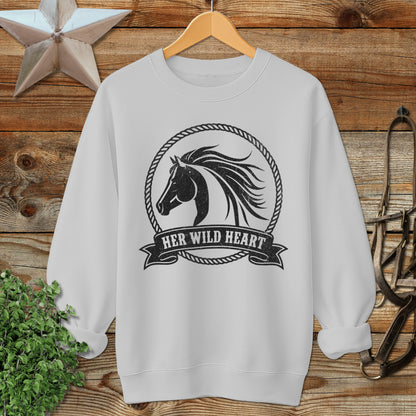 Her Wild Heart Sweatshirt