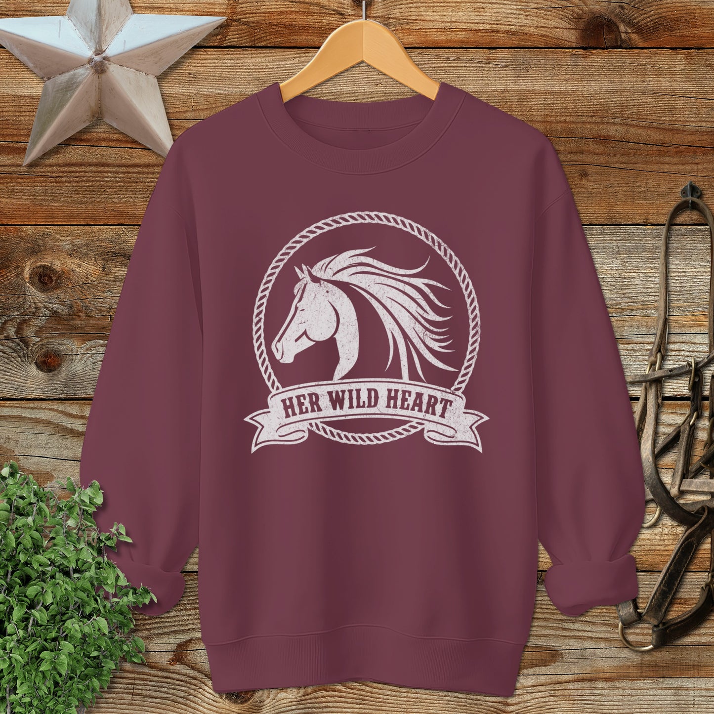 Her Wild Heart Sweatshirt