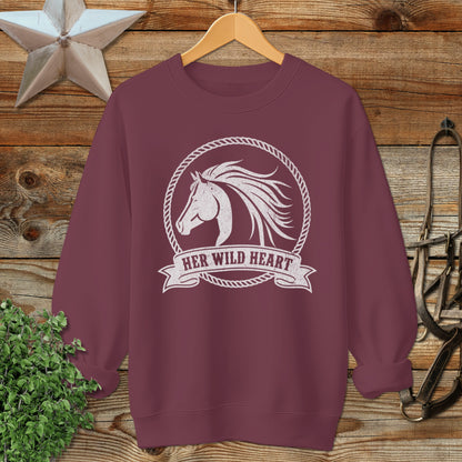 Her Wild Heart Sweatshirt