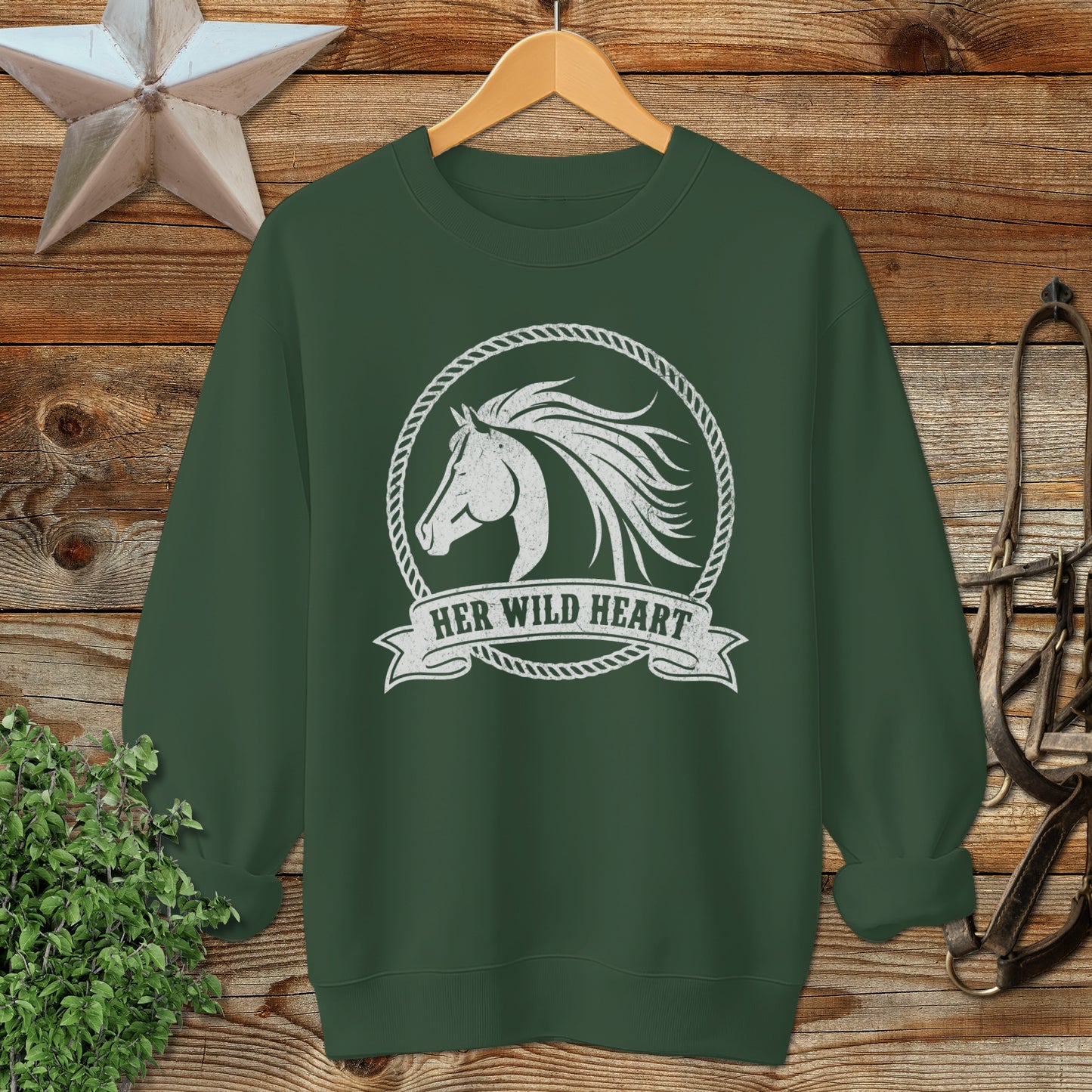 Her Wild Heart Sweatshirt