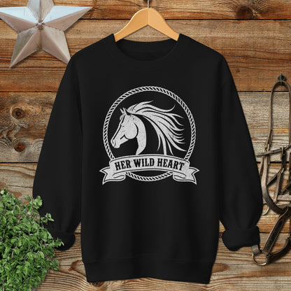 Her Wild Heart Sweatshirt