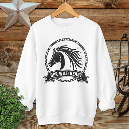 Her Wild Heart Sweatshirt