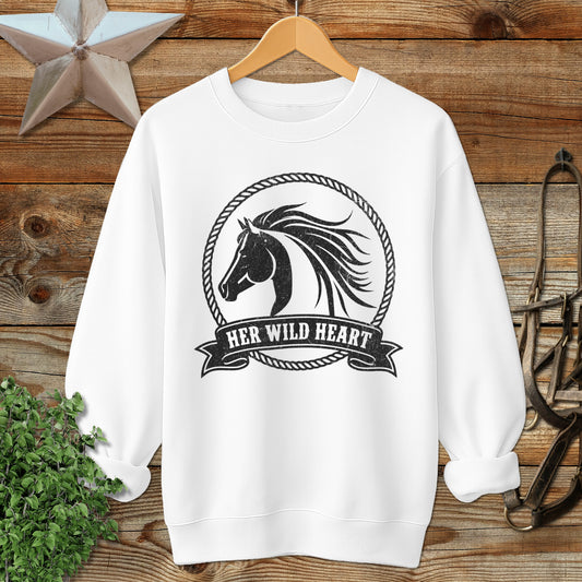 Her Wild Heart Sweatshirt