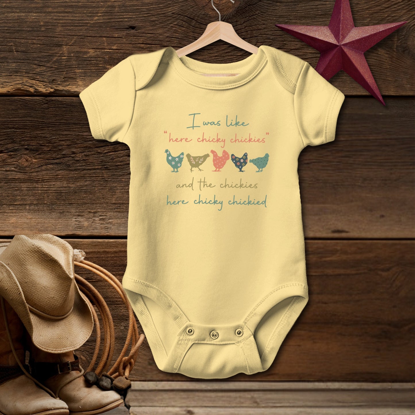 Here Chickie Bodysuit (Baby)