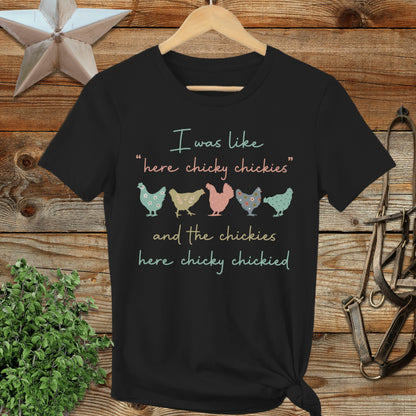 Here Chickie Ladies Tee