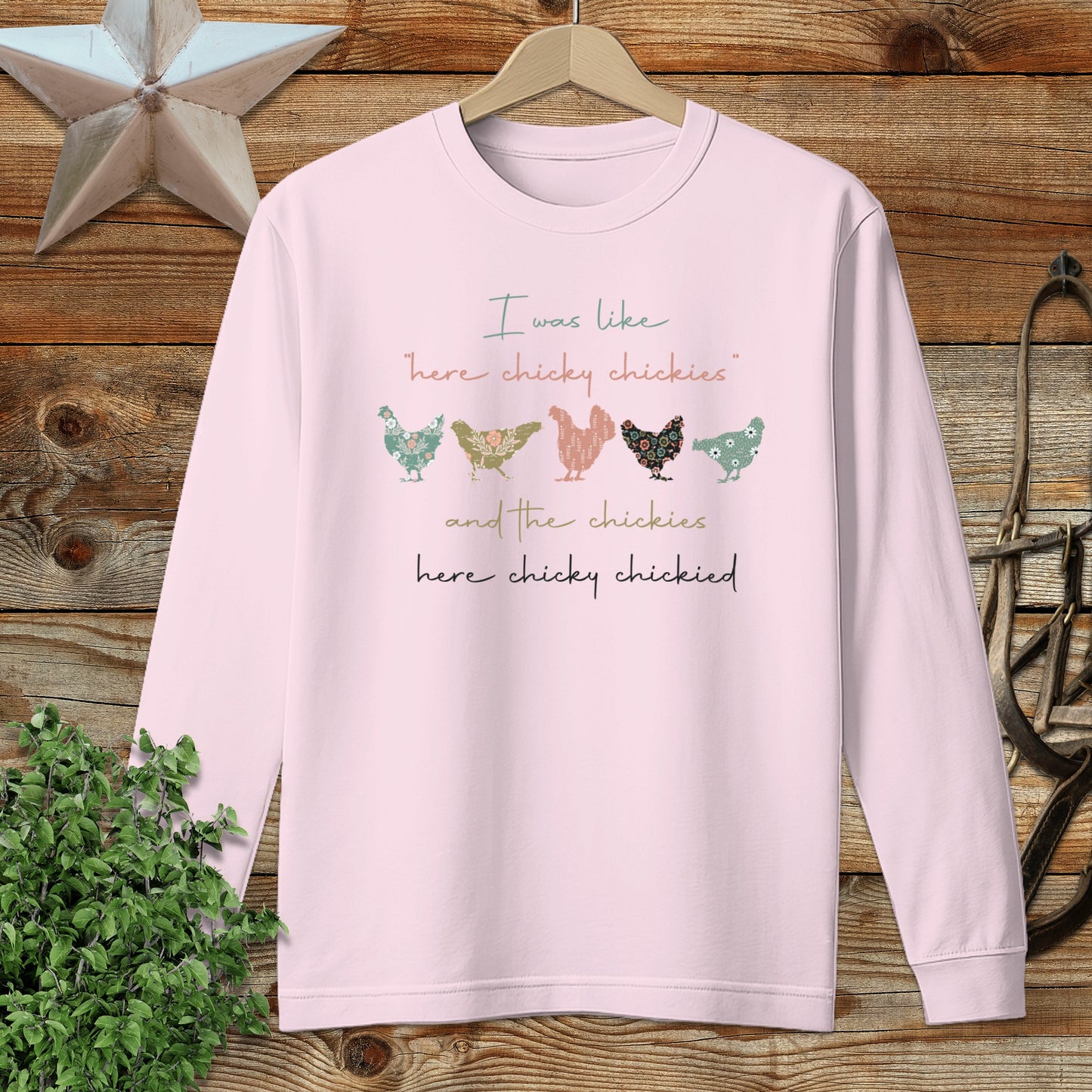 Here Chickie Long Sleeve Tee