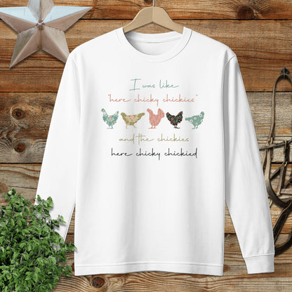 Here Chickie Long Sleeve Tee