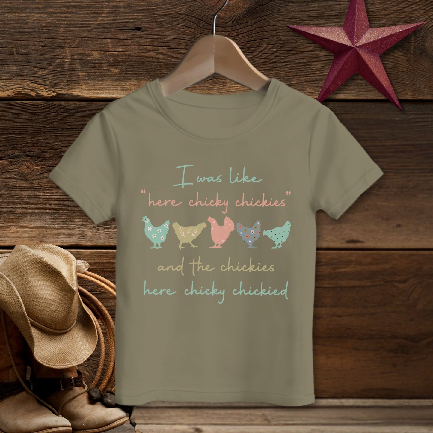 Here Chickie T-shirt (Toddler)