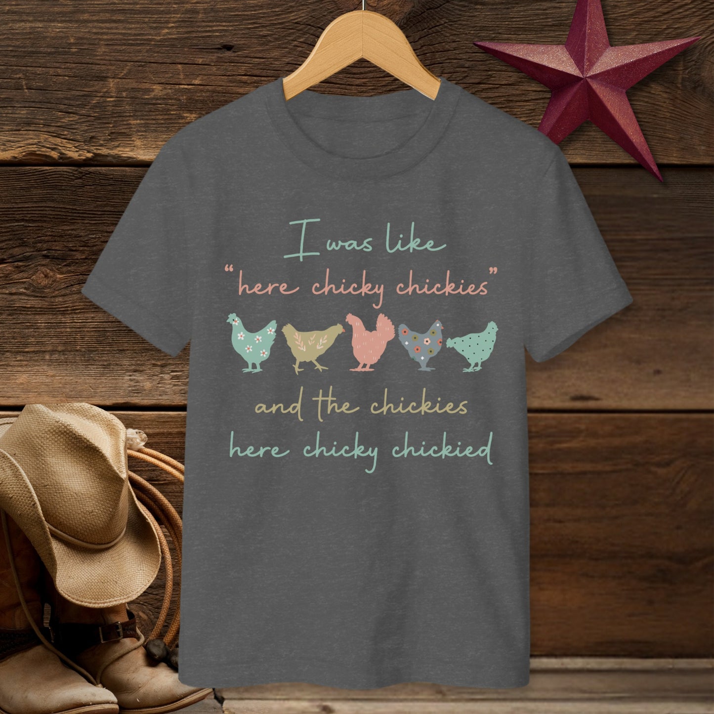 Here Chickie T-shirt (Youth)