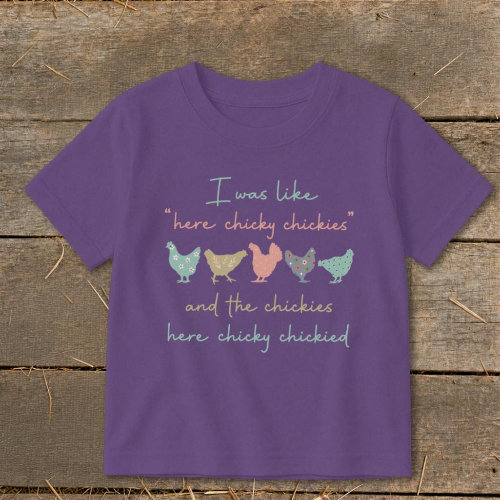 Here Chickie Toddler Tee