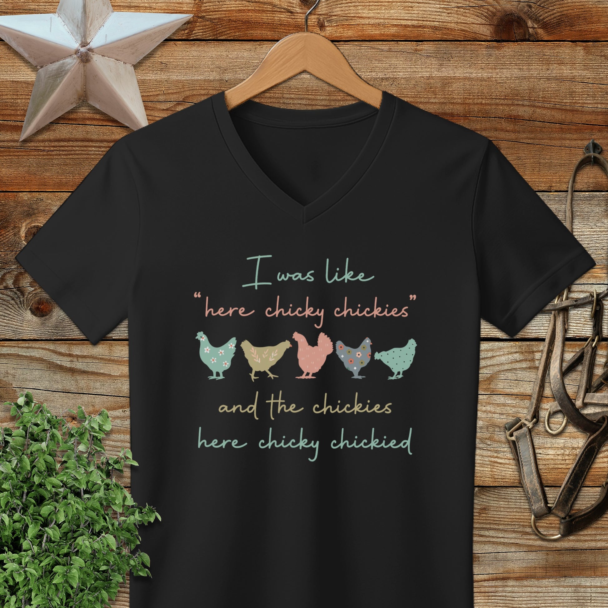 Here Chickie V-neck