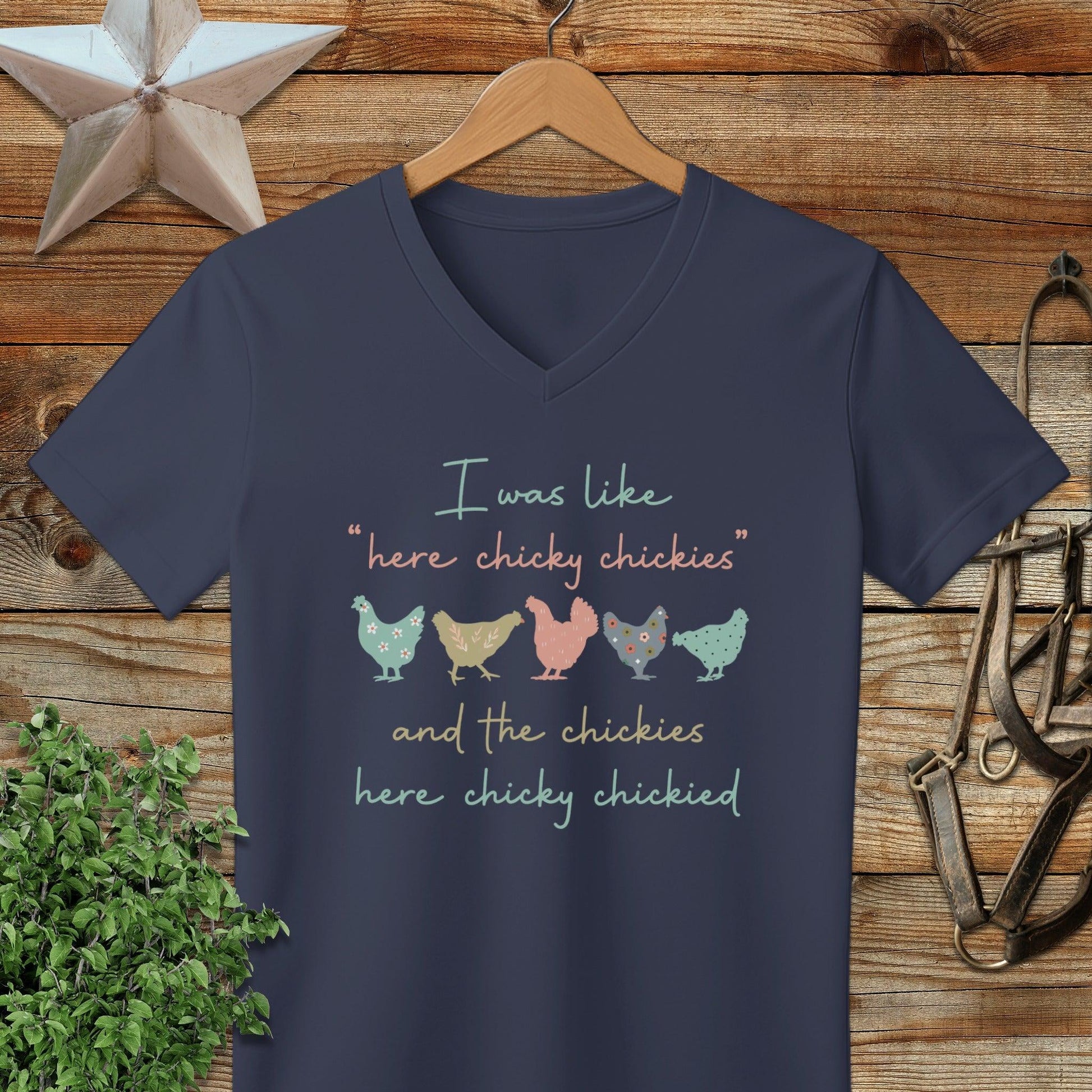 Here Chickie V-neck