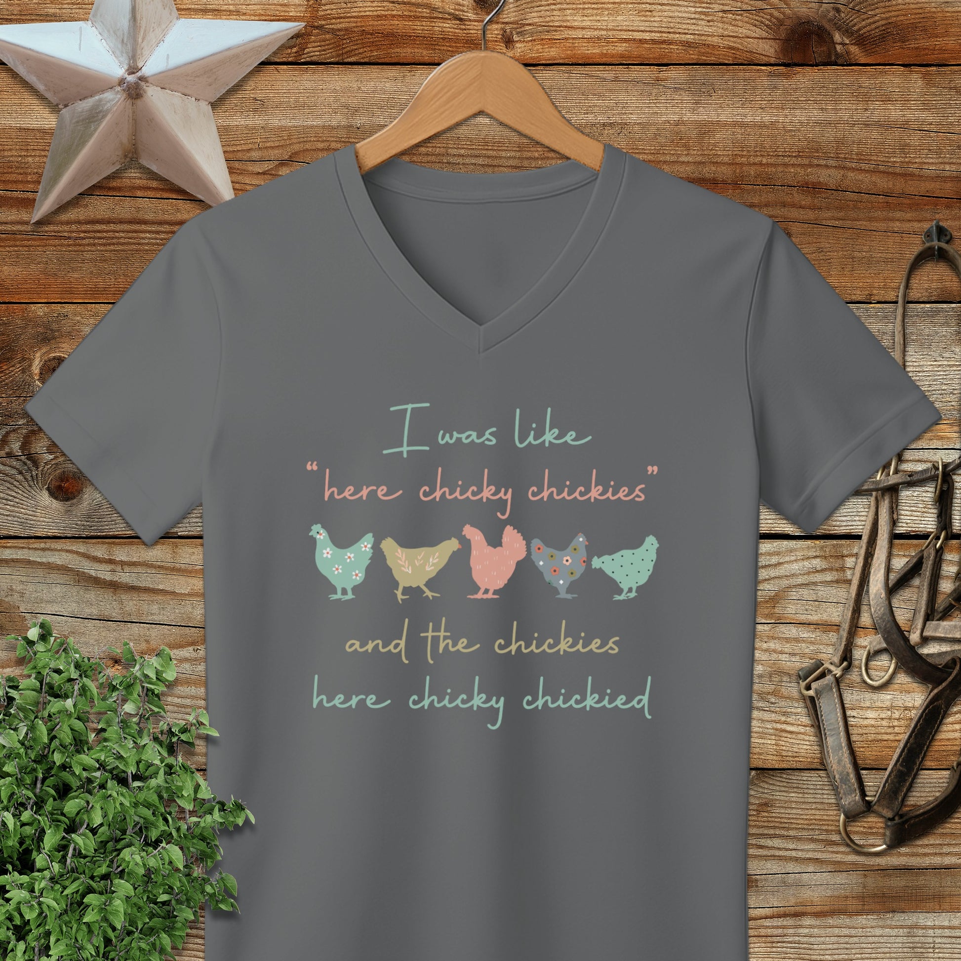 Here Chickie V-neck