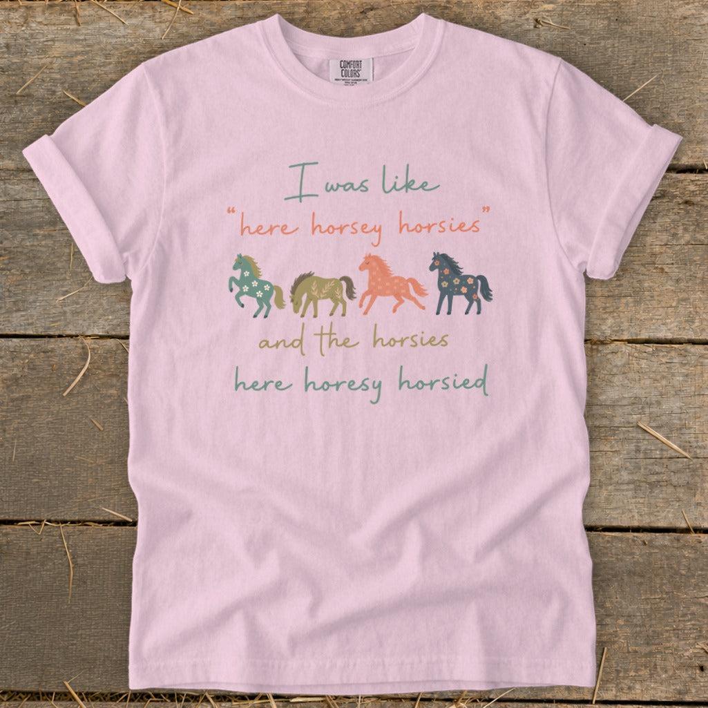 Here Horsey Signature Tee