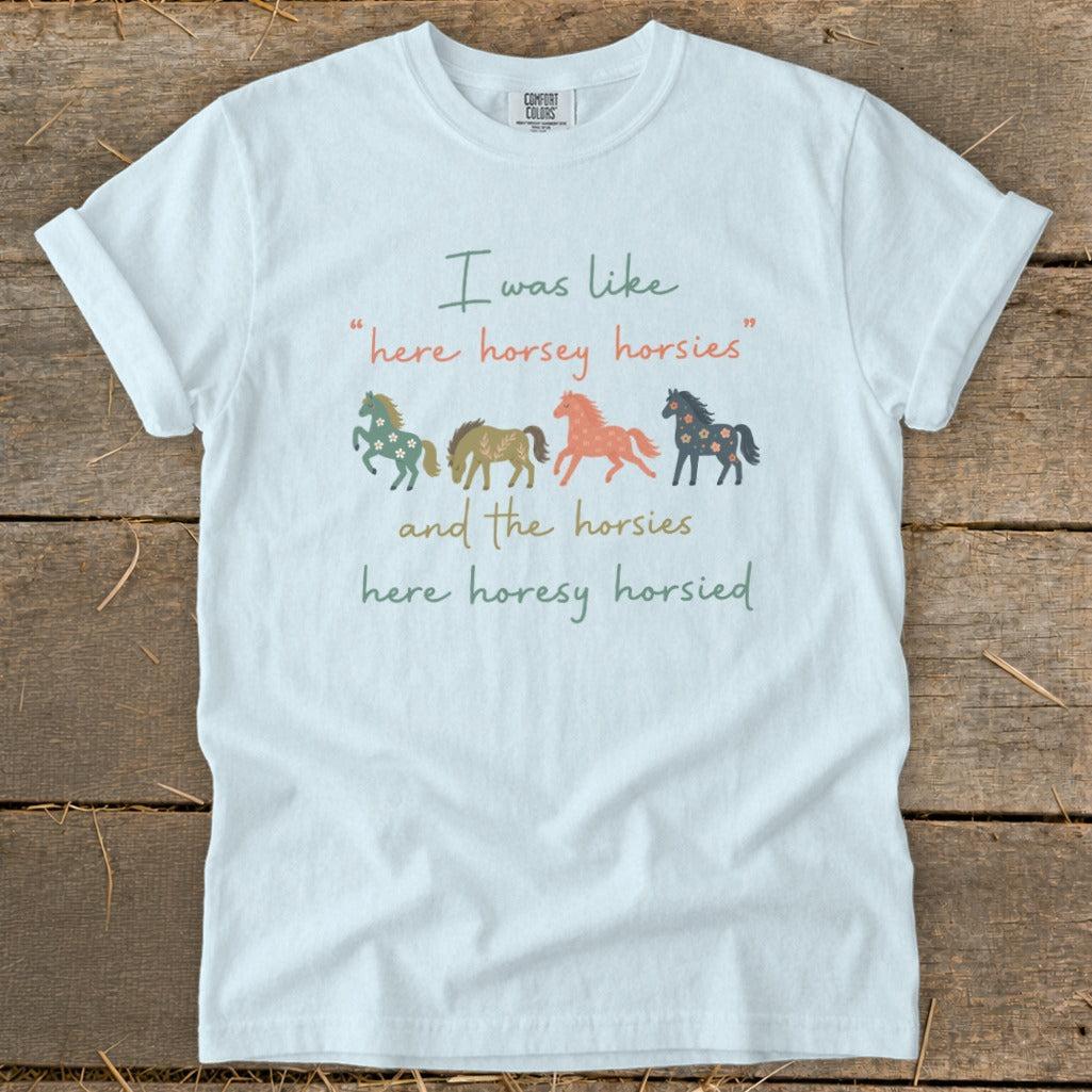 Here Horsey Signature Tee