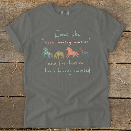 Here Horsey Signature Tee