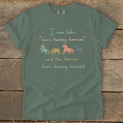 Here Horsey Signature Tee