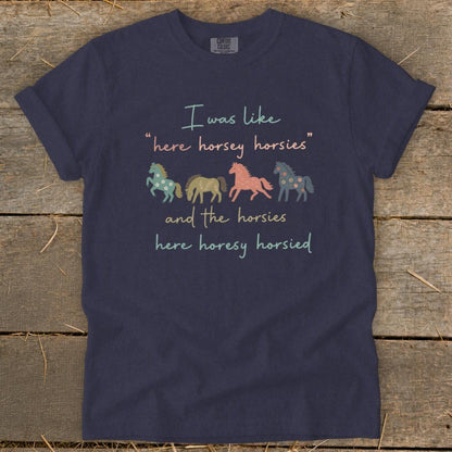 Here Horsey Signature Tee
