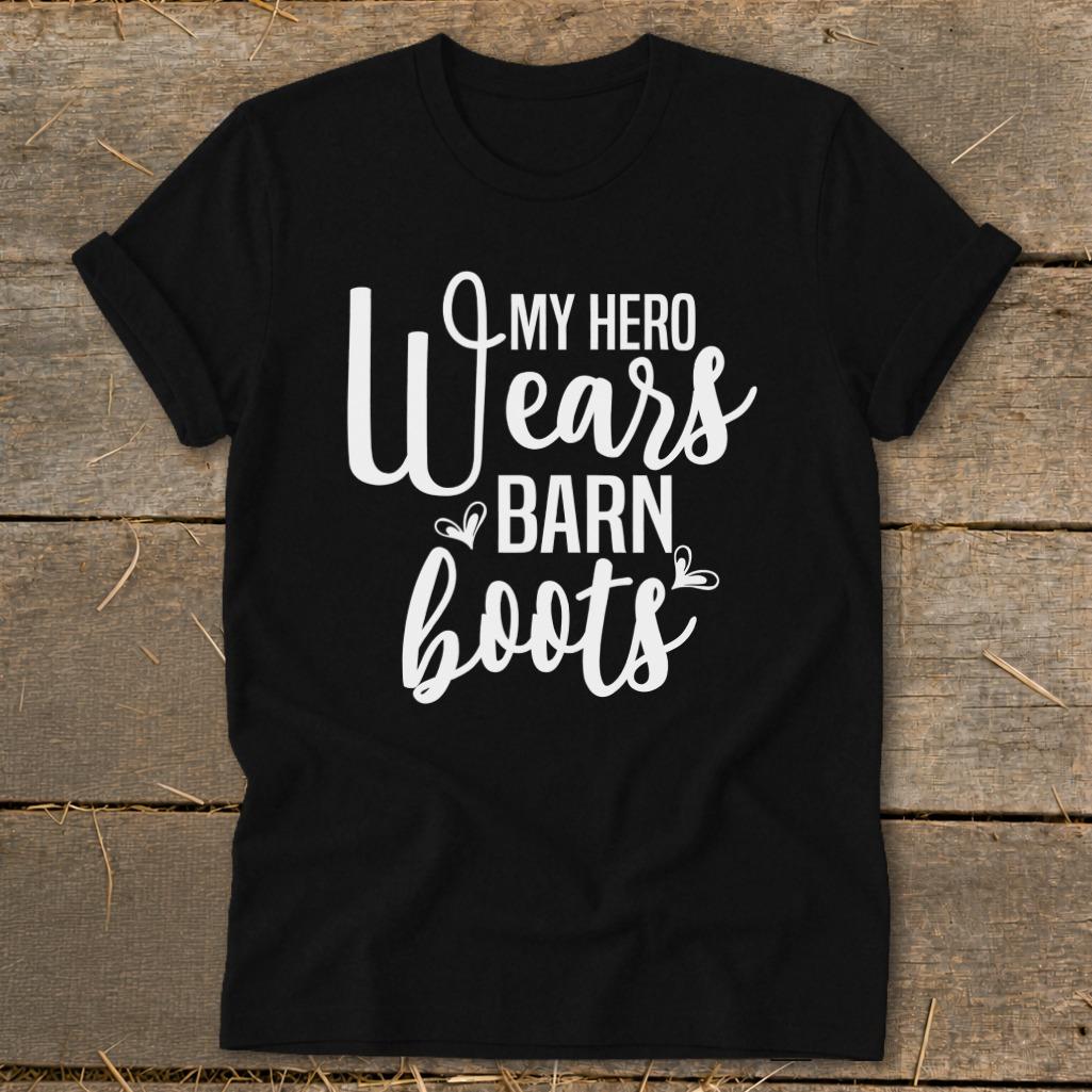 Hero Wears Barn Boots Softstyle Tee - Black